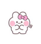 楽しいうしゃぎ！！ ピンク（個別スタンプ：33）