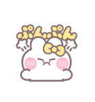 楽しいうしゃぎ！！ 黄色（個別スタンプ：14）