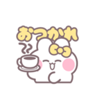 楽しいうしゃぎ！！ 黄色（個別スタンプ：17）