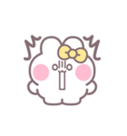 楽しいうしゃぎ！！ 黄色（個別スタンプ：38）