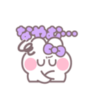 楽しいうしゃぎ！！ 紫色（個別スタンプ：11）