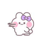 楽しいうしゃぎ！！ 紫色（個別スタンプ：26）