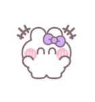 楽しいうしゃぎ！！ 紫色（個別スタンプ：28）