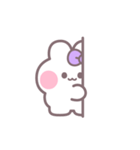 楽しいうしゃぎ！！ 紫色（個別スタンプ：29）