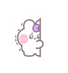 楽しいうしゃぎ！！ 紫色（個別スタンプ：30）