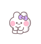 楽しいうしゃぎ！！ 紫色（個別スタンプ：31）