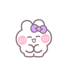 楽しいうしゃぎ！！ 紫色（個別スタンプ：34）