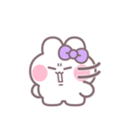 楽しいうしゃぎ！！ 紫色（個別スタンプ：35）