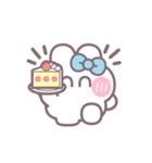 楽しいうしゃぎ！！ 水色（個別スタンプ：21）