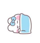 楽しいうしゃぎ！！ 水色（個別スタンプ：24）