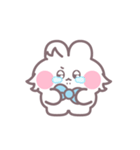 楽しいうしゃぎ！！ 水色（個別スタンプ：27）
