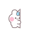 楽しいうしゃぎ！！ 水色（個別スタンプ：29）