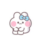 楽しいうしゃぎ！！ 水色（個別スタンプ：32）