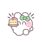 楽しいうしゃぎ！！ 緑色（個別スタンプ：21）