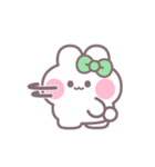 楽しいうしゃぎ！！ 緑色（個別スタンプ：26）