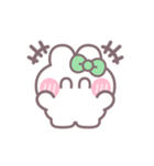楽しいうしゃぎ！！ 緑色（個別スタンプ：28）