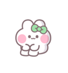 楽しいうしゃぎ！！ 緑色（個別スタンプ：32）