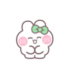 楽しいうしゃぎ！！ 緑色（個別スタンプ：34）