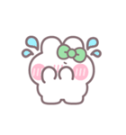 楽しいうしゃぎ！！ 緑色（個別スタンプ：37）