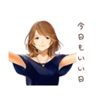 オトナ女子のきれいめお返事★毎日（個別スタンプ：40）