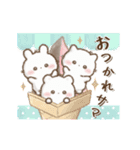 動くしろいこ組（個別スタンプ：5）