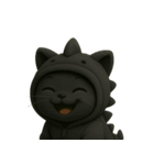 いたずら好きな黒猫のミッキー（個別スタンプ：8）