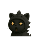 いたずら好きな黒猫のミッキー（個別スタンプ：12）