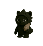 いたずら好きな黒猫のミッキー（個別スタンプ：38）
