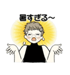 ベビーフェイスのシニアちゃん ☆ 夏の毎日（個別スタンプ：10）