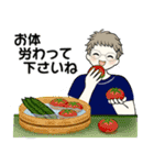 ベビーフェイスのシニアちゃん ☆ 夏の毎日（個別スタンプ：17）