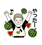 ベビーフェイスのシニアちゃん ☆ 夏の毎日（個別スタンプ：30）