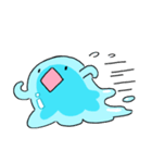 夏を気づかうスライム（個別スタンプ：26）