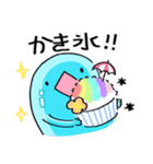夏を気づかうスライム（個別スタンプ：28）