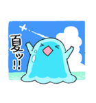 夏を気づかうスライム（個別スタンプ：32）