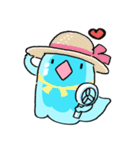 夏を気づかうスライム（個別スタンプ：33）