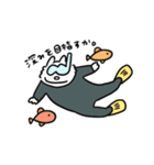 オオカミさんの夏と秋のスタンプ（個別スタンプ：21）
