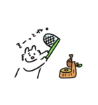 オオカミさんの夏と秋のスタンプ（個別スタンプ：25）