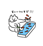 オオカミさんの夏と秋のスタンプ（個別スタンプ：27）