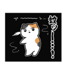夏のミケネコ（個別スタンプ：19）