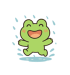 夏を楽しむカエルくん（個別スタンプ：2）