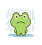 夏を楽しむカエルくん（個別スタンプ：3）