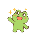 夏を楽しむカエルくん（個別スタンプ：4）