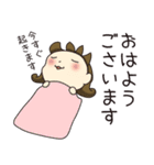 ふんわり敬語のこまちさん【夏】（個別スタンプ：4）