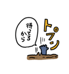 青いペンギンマン（個別スタンプ：4）