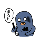 青いペンギンマン（個別スタンプ：19）