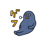 青いペンギンマン（個別スタンプ：24）