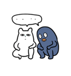 青いペンギンマン（個別スタンプ：40）