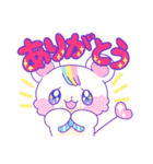 毎日使いやすい！ ぽわくまちゃん パート1（個別スタンプ：3）