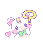 毎日使いやすい！ ぽわくまちゃん パート1（個別スタンプ：8）