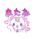 毎日使いやすい！ ぽわくまちゃん パート1（個別スタンプ：11）